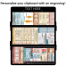 WhiteCoat Clipboard® Trifold - Blackout Flight Medic Edition